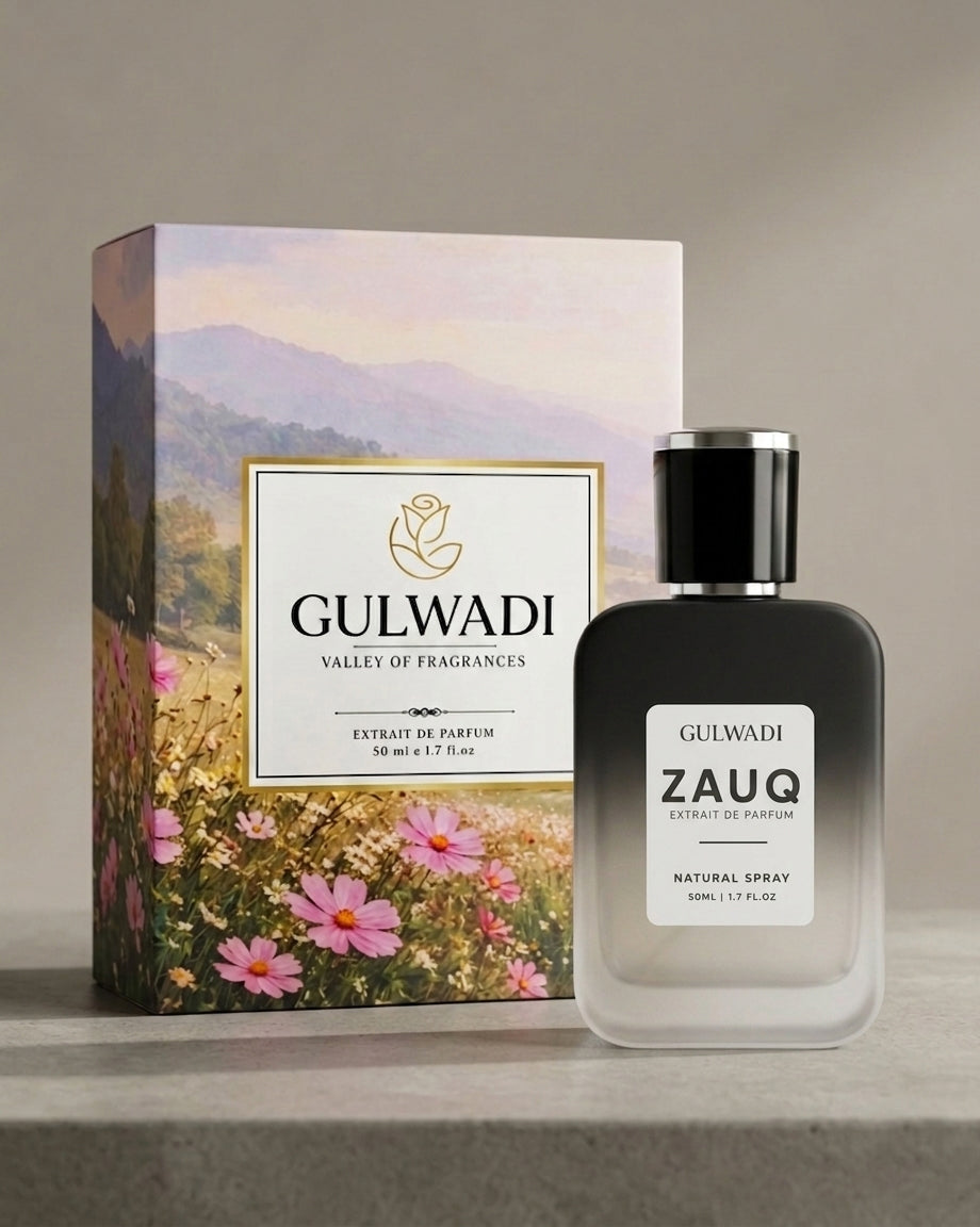 ZAUQ – Rich Oud Honey Perfume with Spicy Floral & Musky Amber Base