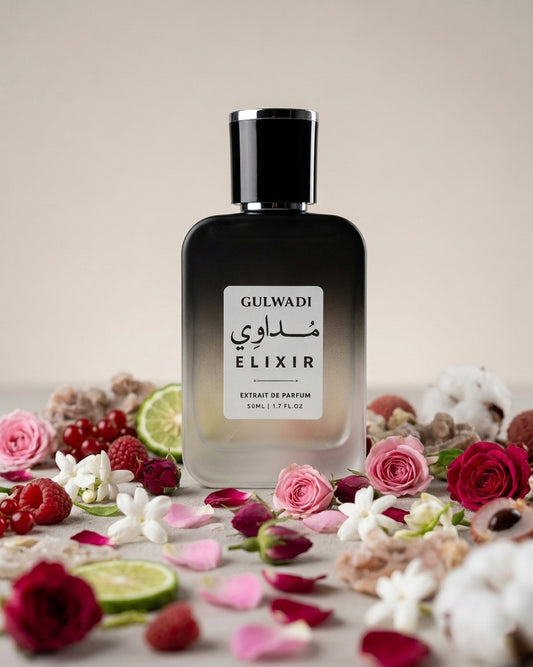 Madawi Elixir Perfume – Peach, Pineapple & White Rose Luxury Fragrance, 50ML