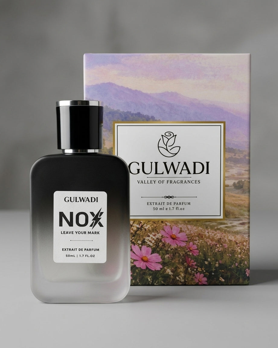 NOX Perfume – White Pepper, Bergamot & Tonka Bean Fragrance for Men, 50ML