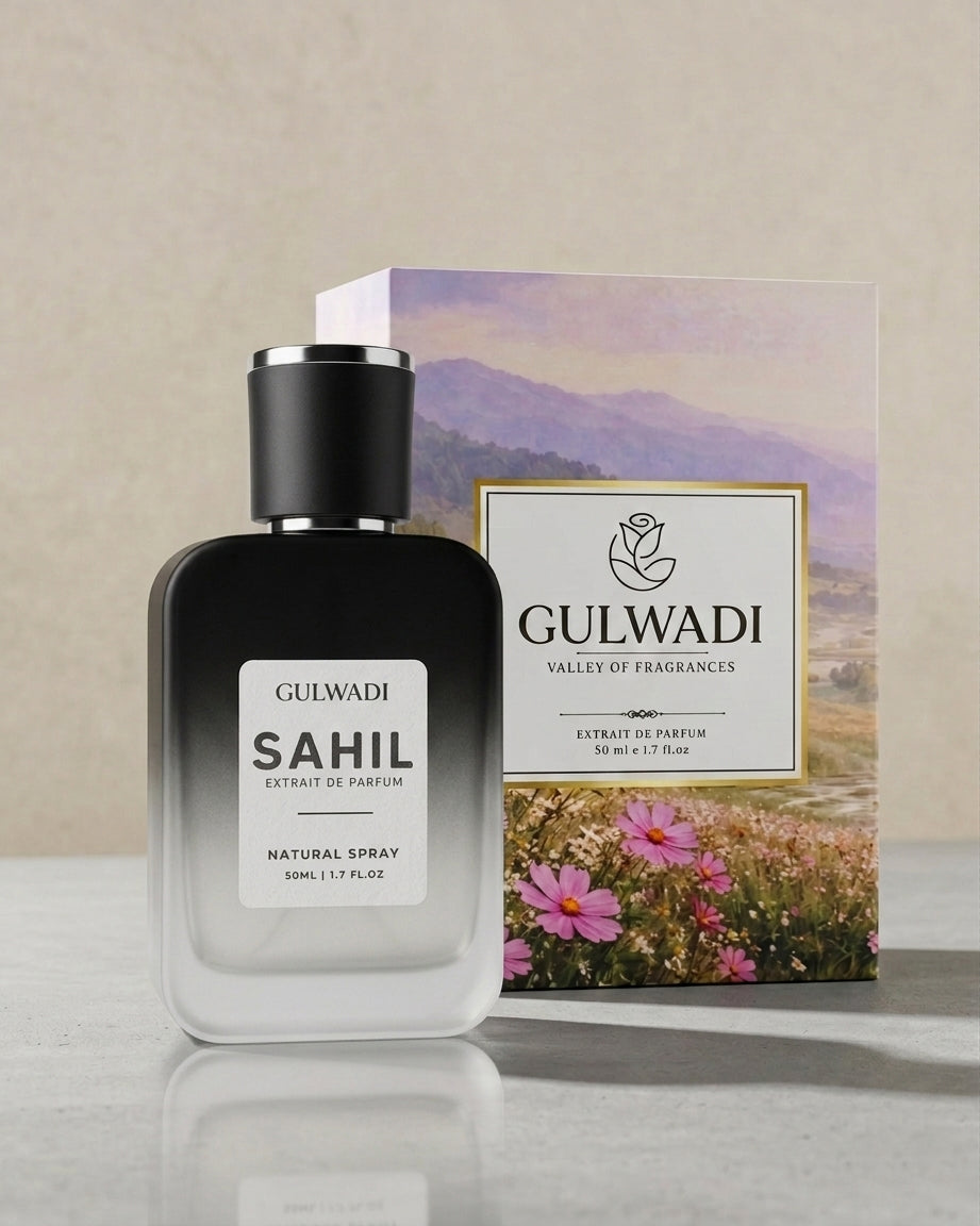 SAHIL – Fruity Citrus Fresh Perfume with Warm Musky Amber Base