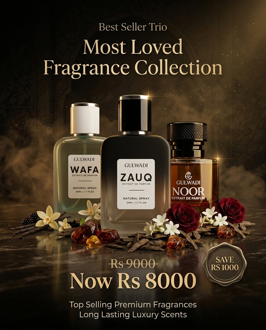 Signature Luxury Trio – Wafa | Zauq | Noor