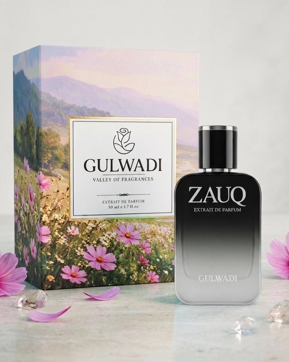 ZAUQ – Rich Oud Honey Perfume with Spicy Floral & Musky Amber Base