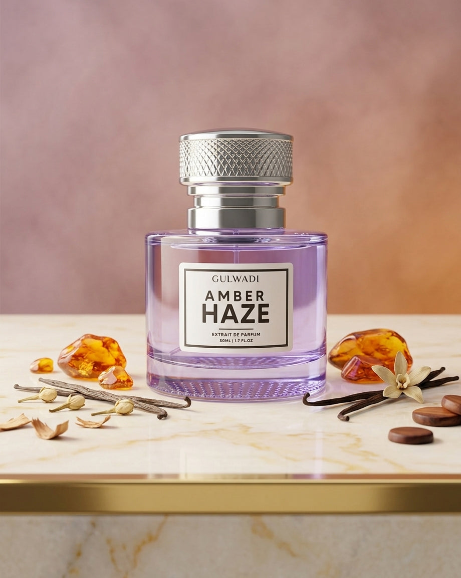 Amber Haze Perfume – Warm Amber & Vanilla Fragrance For Men & Women 50ML