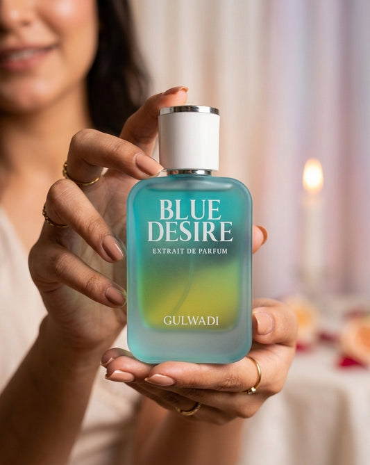 Blue Desire Perfume for Women – Floral Vanilla Musk Fragrance with Long Lasting Elegance 50ML