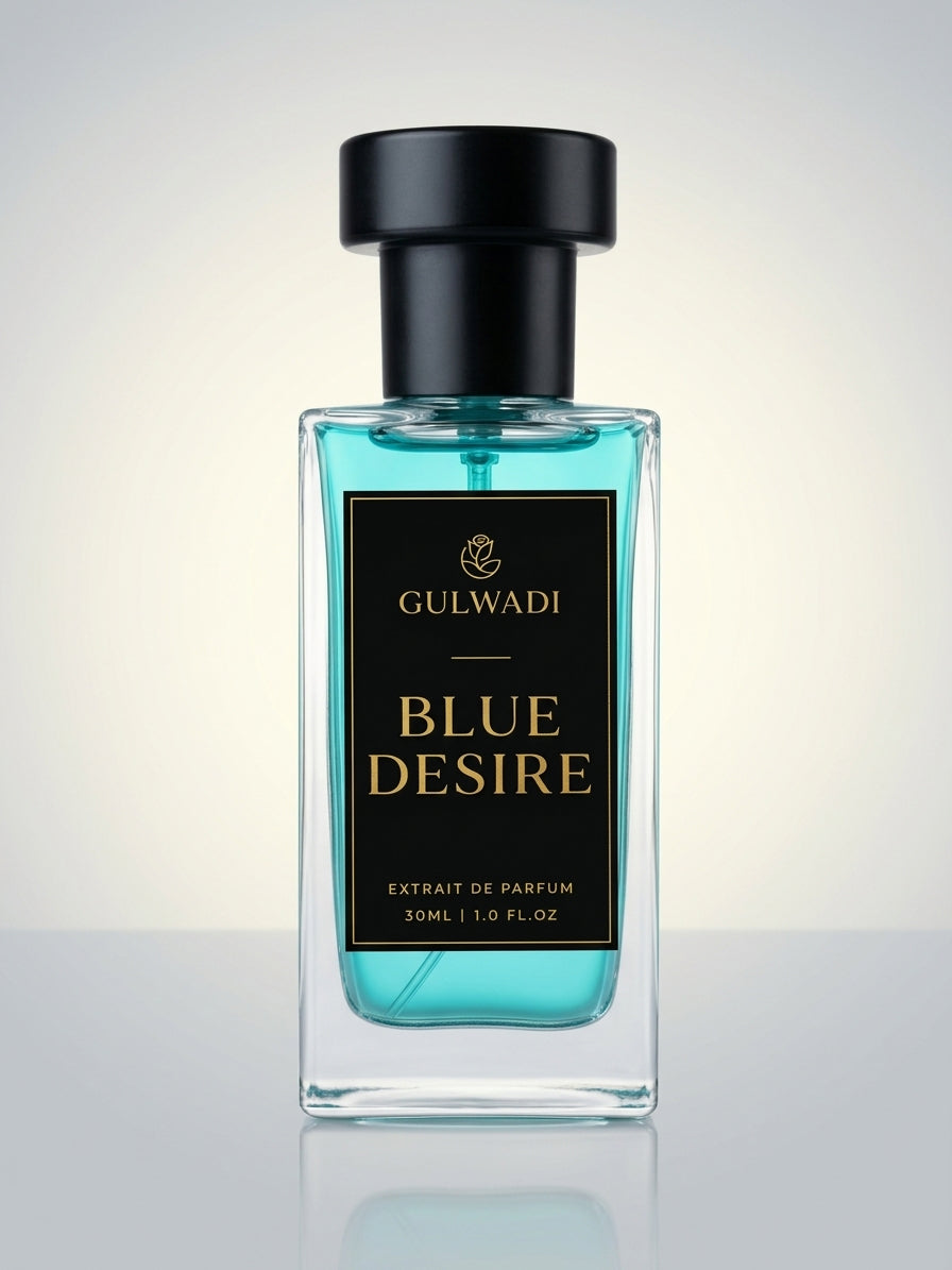 Blue Desire Perfume for Women 30ML – Floral Vanilla Musk Fragrance with Long Lasting Elegance