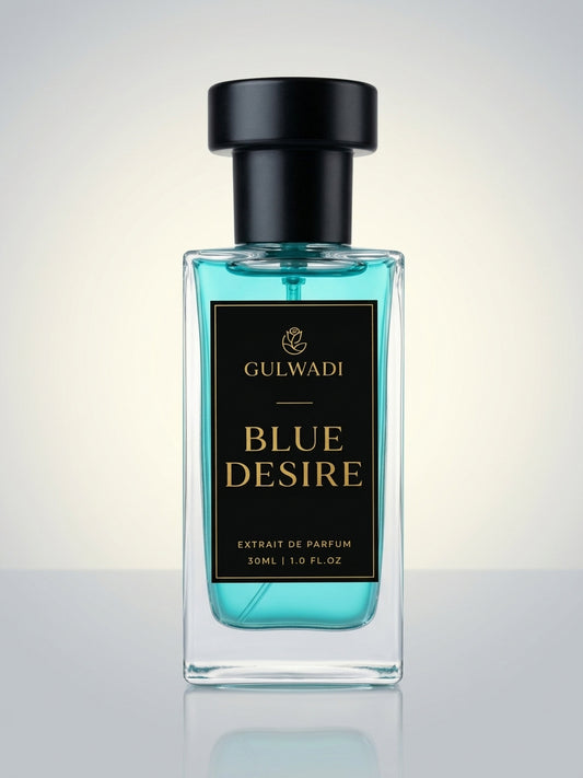 Blue Desire Perfume for Women 30ML – Floral Vanilla Musk Fragrance with Long Lasting Elegance