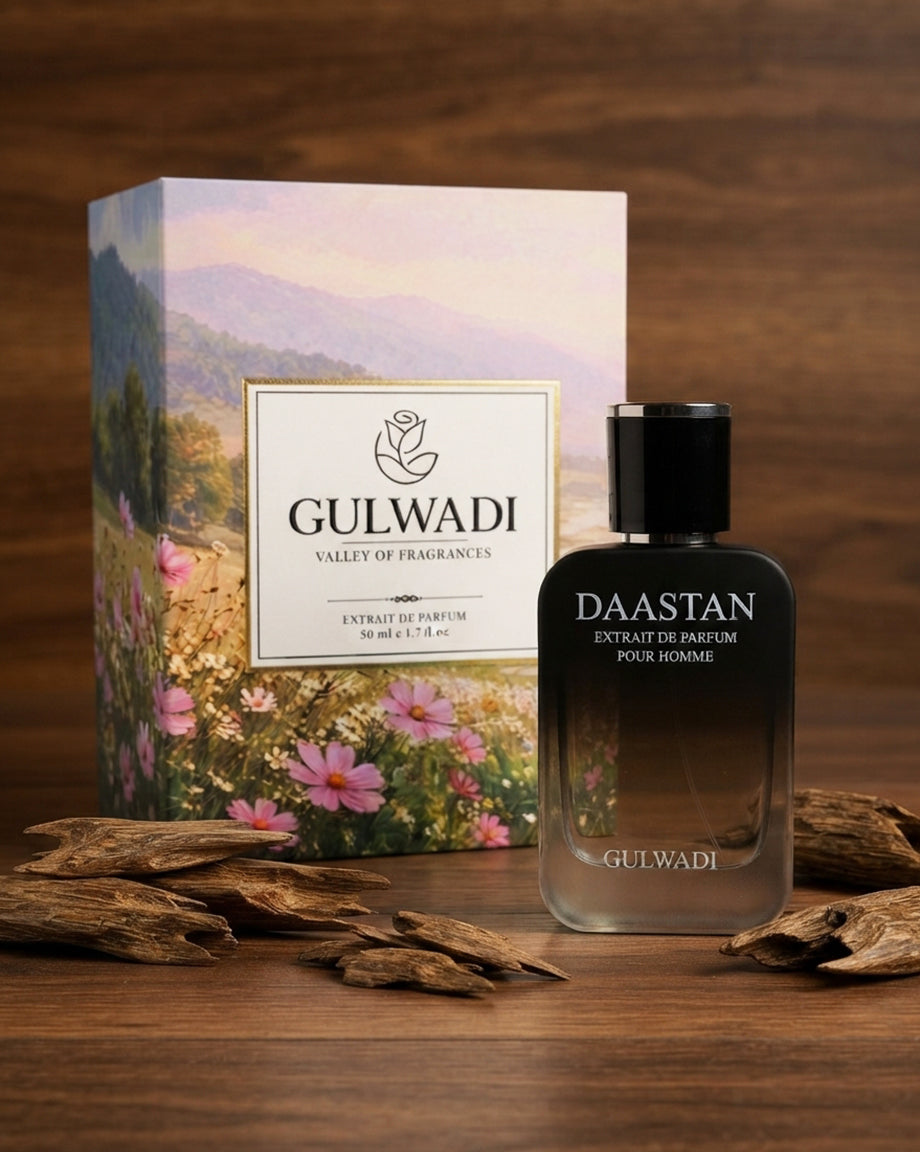 DASTAAN – Bold Oud Spicy Perfume with Warm Vanilla Amber Base