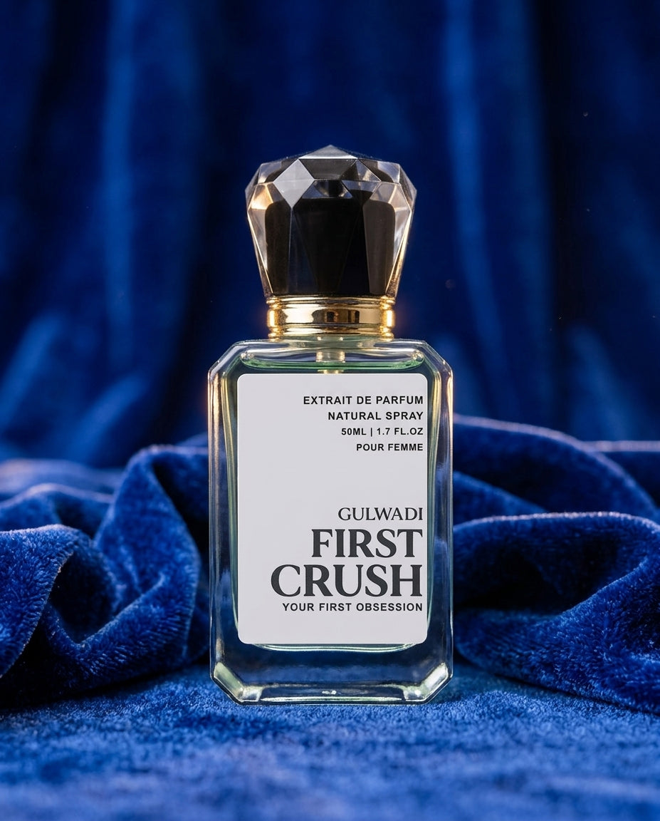 First Crush Perfume – Sweet Fruity Floral Fragrance | Gulwadi Fragrances