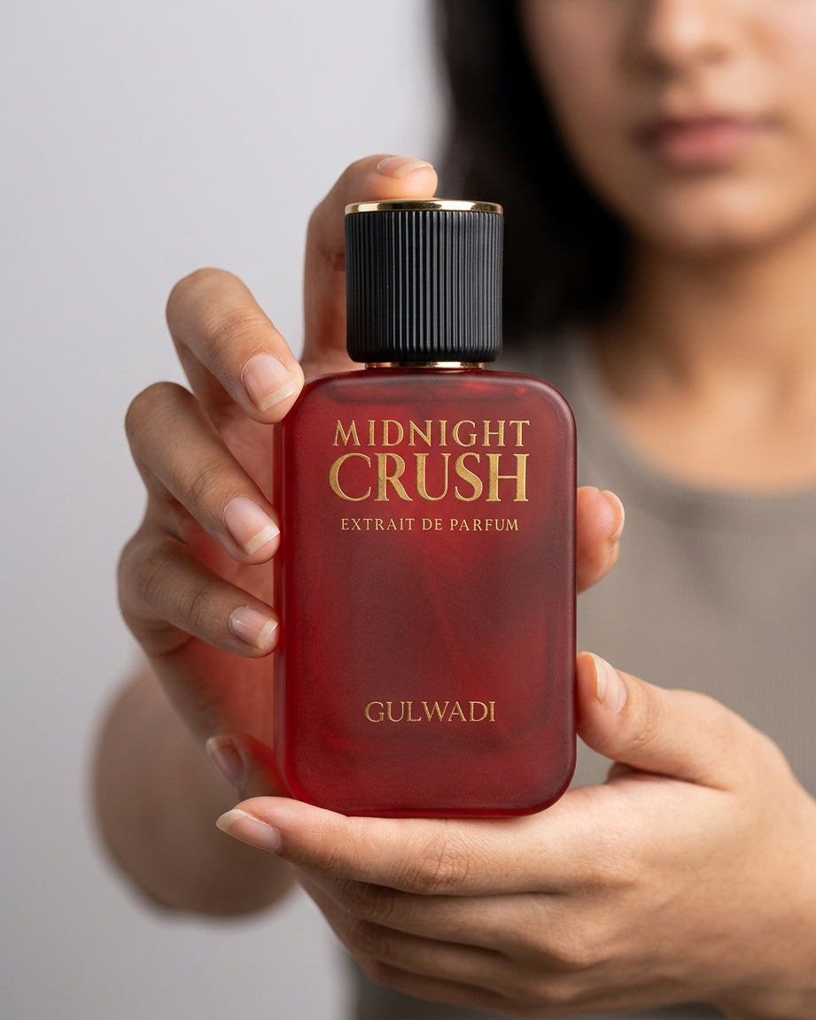 Midnight Crush Perfume for Women | Gourmand Vanilla Fragrance 50ml | Gulwadi