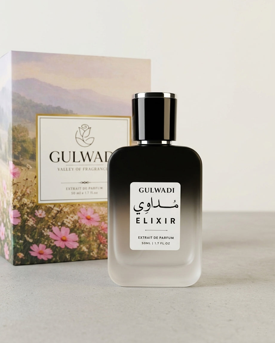 Madawi Elixir Perfume – Peach, Pineapple & White Rose Luxury Fragrance, 50ML