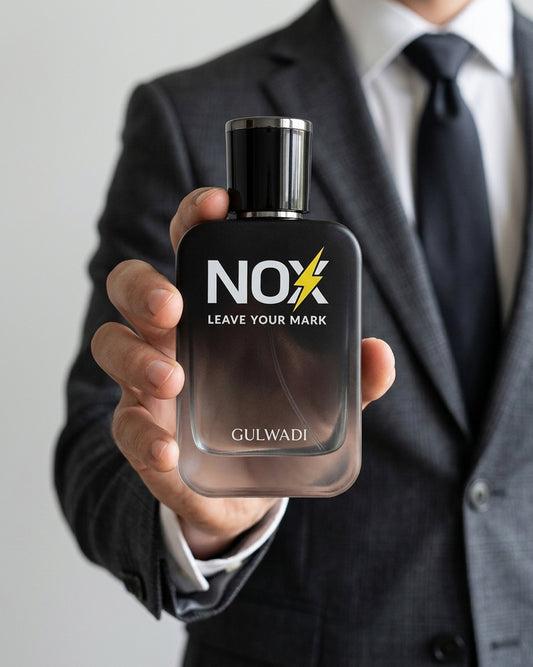 NOX Perfume – White Pepper, Bergamot & Tonka Bean Fragrance for Men, 50ML
