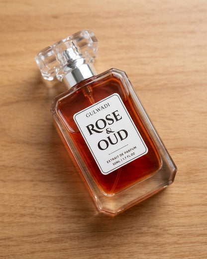 Rose & Oud Extrait De Parfum 50ml | Luxury Rose Oud Fragrance for Men & Women