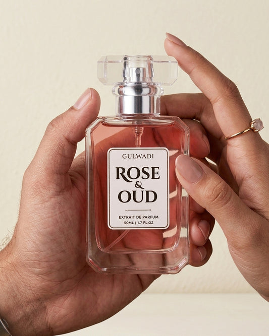 Rose & Oud Extrait De Parfum 50ml | Luxury Rose Oud Fragrance for Men & Women