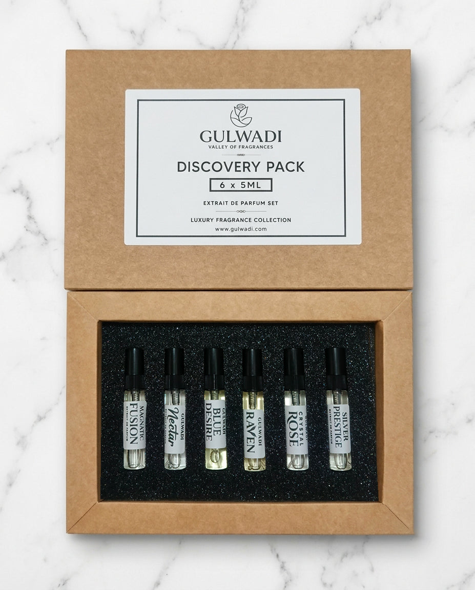 Discovery Pack – 6 x 5ml Perfume Testers (Men, Women & Unisex)