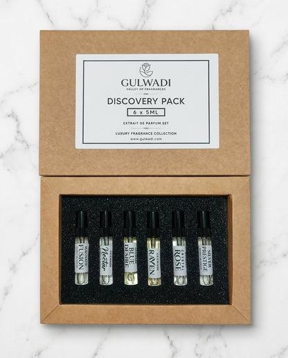 Discovery Pack – 6 x 5ml Perfume Testers (Men, Women & Unisex)