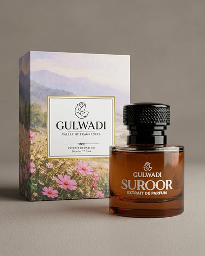 Suroor Perfume – Warm Spicy Citrus Fragrance with Lavender, Sandalwood & Amber (Long Lasting)