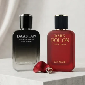 Romantic Couple Perfume Combo by Gulwadi - Daastan for him and Dark Poison for her