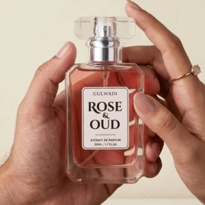 Rose & Oud Extrait de Parfum 50ml by Gulwadi – luxurious rose and oud fragrance