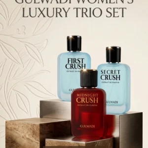 The Crush Collection by Gulwadi - First Crush, Secret Crush and Midnight Crush women’s perfumes